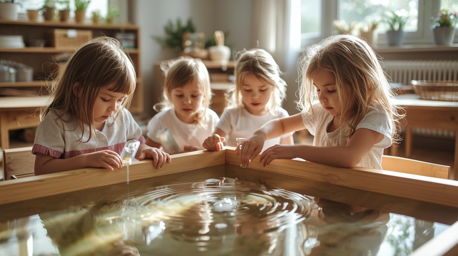 Vattenrening med flödesformer